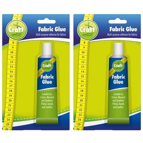 Image of Fabric Glue for Clothes 50 ml Strong Quick Dry Adhesive for DIY Craft Projects Repairs and Alterations Washable Permanent Bonding Solution Textile Felt and Badges Leather No Sewing Needed (2)