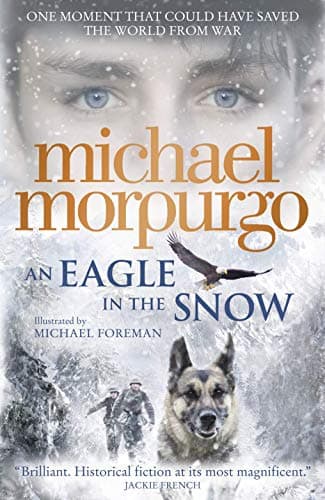 Image of An Eagle in the Snow