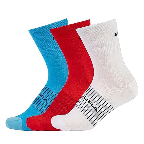Image of Canterbury Endura Men's CoolMax® Race 3-P Socks, White, L-XL
