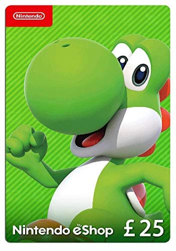 Image of Nintendo eShop Card | 25 GBP voucher | Download Code | UK only | Switch
