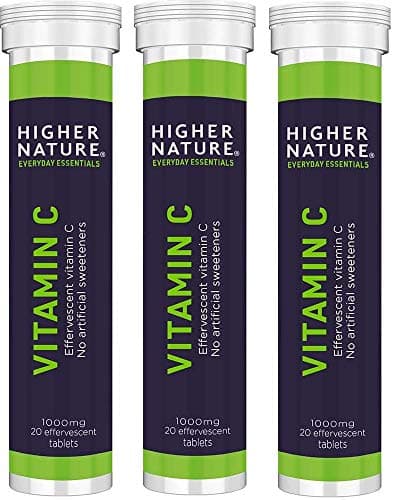 Image of Higher Nature Fizzy C Effervescent Vitamins 20 tablet X 3 (Pack of 3)