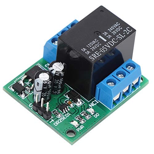 Image of DC 6-24V 5A DPDT Relay Module Switch DR25E01 Stable Double Pole Double Throw Self-Locking Bistable Relay Board High Safety for LED Motor(DC6-24V)