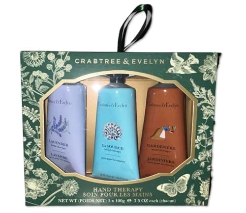 Image of Crabtree & Evelyn | Gardeners, LaSource & Lavender Hand Therapy Gift Set | 3 X 100g