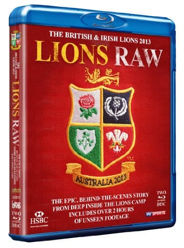 Image of The British & Irish Lions 2013: Lions Raw (behind the scenes documentary) Blu Ray [Blu-ray] [Region B]