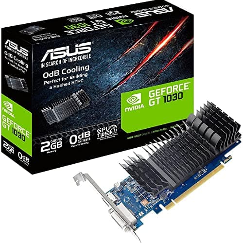 Image of ASUS GeForce GT 1030 2GB GDDR5 HDMI DVI Graphics Card (GT1030-2G-CSM)