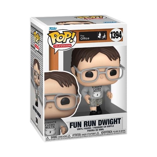Image of Funko POP! TV: the Office - Fun Run Dwight Schrute - Collectable Vinyl Figure - Gift Idea - Official Merchandise - Toys for Kids & Adults - TV Fans - Model Figure for Collectors and Display