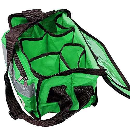 Image of JFA Medical Green Haversack Emergency First Aid Bag with Front Pocket - Empty
