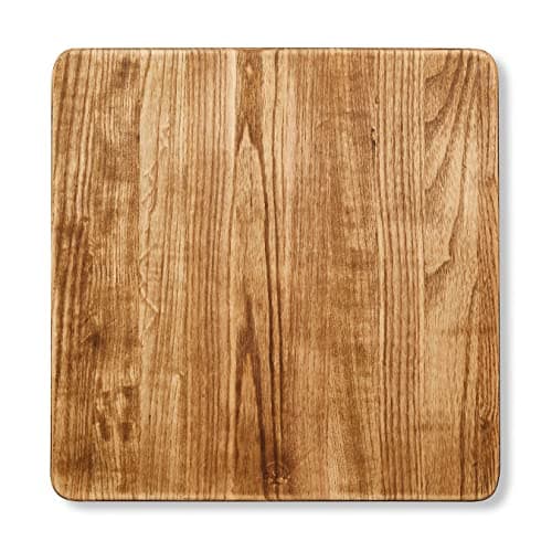 Image of Barbary & Oak Hoxton Vintage Square Chopping Board, Suitable for Food Preparation and Serving, Ash Wood, BO847025