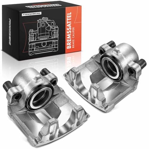 Image of Frankberg 2x Brake Caliper Disc Brake Front Axle Left Right Compatible with 850 854/855 C70 873/872 S70 874 V70 875/876 XC70 295 Replace# 8602499