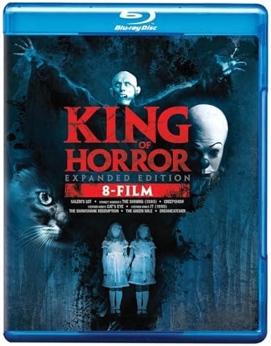 Image of King of Horror Collection: Miasteczko Salem / The Shining / Creepshow / Cat's Eye / To / The Shawshank Redemption / The Green Mile / Dreamcatcher [BOX] [8xBlu-Ray] (English audio)