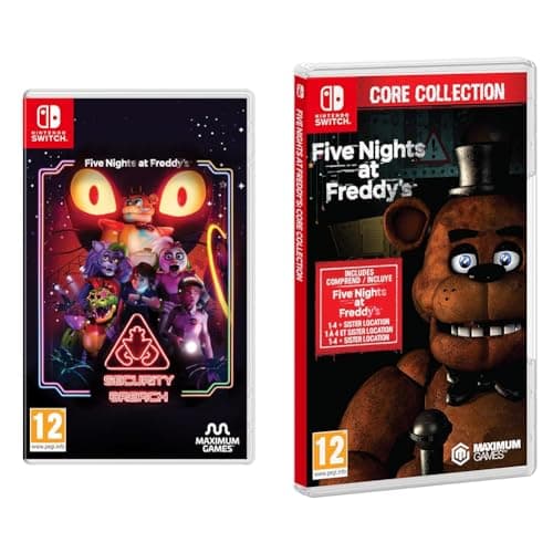 Image of Five Night's at Freddy's: Security Breach (Nintendo Switch) & Five Nights At Freddy's: Core Collection (Nintendo Switch)