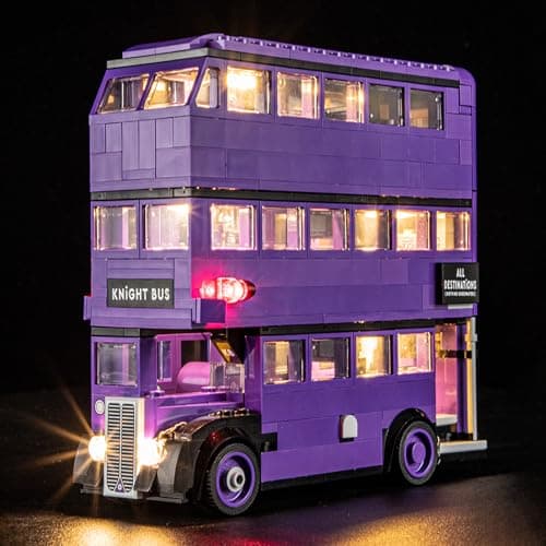 Image of BRIKSMAX 2.0 Light Kit for Lego-Knight Bus Adventure -Innovative Led Lighting Compatible with Harry Potter 76446 - Not Included Lego Set