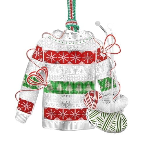 Image of Newbridge Silverware LW809 Christmas Sweater Tree Decoration