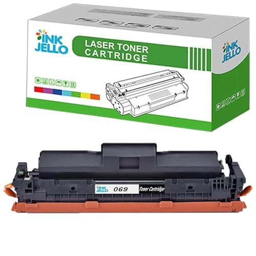 Image of Inkjello 069 Toner Cartridge For Printer, Compatible With Canon i-SENSYS LBP673Cdw MF752Cdw MF754Cdw Black (1-Pack)