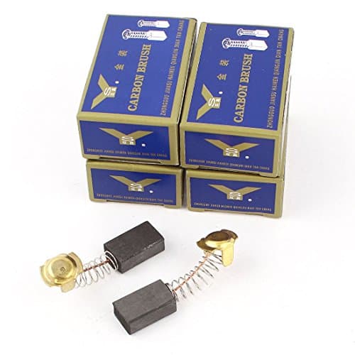 Image of Sourcingmap 10 Pcs 17mm x 11mm x 7mm 999043 Carbon Brushes for Power Tool
