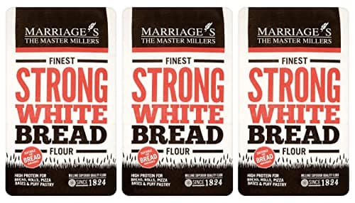Image of Marriages Finest Strong White Bread Flour, 1.5kg (Pack of 3)