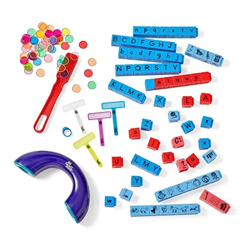 Image of Learning Resources Literacy Manipulatives at Home Kit, Literacy Resources for Home Learning, Multisensory Literacy Set, Early Years Literacy Resources, Phonics Resource, Ages 5+