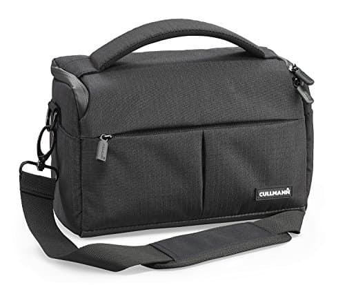 Image of CULLMANN - 90370 - Malaga Maxima 70 Camera bag with large pocket opening, black - Inside dimensions: 225x135x90mm - Suitable for: one large CSC camera with lens - Material: 450D Rip-Stop Polyester