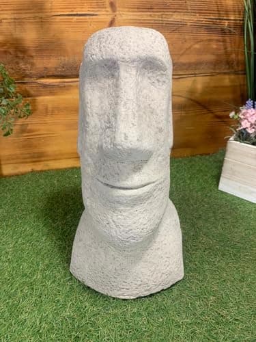 Image of Stone Garden Easter Island Head Ornament