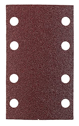 Image of kwb Abrasive Strips 80X133 Mm Made Of High-Grade Aluminium Oxide With Grit 80, tool-Free Change, Full Synthetic Resin Bonding and Reinforced Paper Backing for Coarse Sanding Of Wood and Metal
