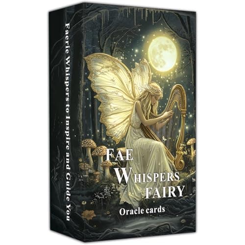 Image of Han Yu Bowen Fairy Whispering Oracle Card: Oracle Cards for Beginners, Nature Whispering Oracle Cards, Magic and Mystical Forces to Inspire and Guide You