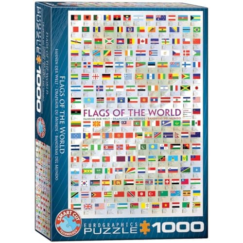 Image of Flags of the World 1000-Piece Puzzle
