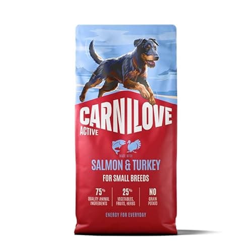 Image of Carnilove Active Salmon & Turkey Small Breed Dog Food 4kg