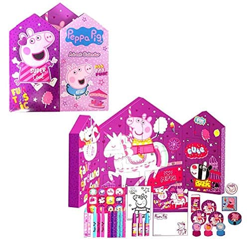 Image of Peppa Pig Christmas Advent Calendar 2021 Filled With 25 Surprises