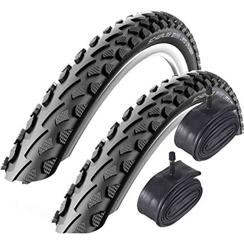 Image of Schwalbe Land Cruiser 700 x 35c Hybrid Bike Tyres with Schrader Tubes (Pair)