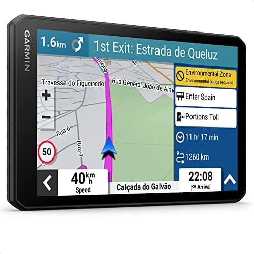 Image of Garmin DriveCam 76, GPS Sat Nav with Built-in Dash Cam, 7" display, Video storage, Forward Collision/Lane Departure warning, Voice Assist, Full EU Mapping, Digital Traffic