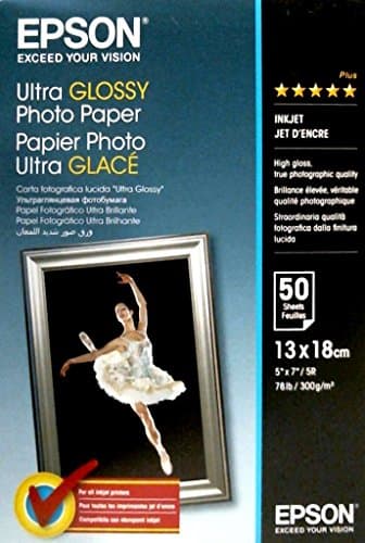 Image of Epson Paper Photo Ultra 13X18 50 Sheets 300 Gramms, 235A001