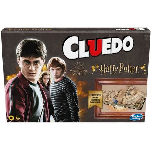 Image of Hasbro Gaming Clue: Wizarding World Harry Potter Edition Board Game | Family Games for Kids, Teens, and Adults | Mystery Games | Ages 8 and Up | 3 to 5 Players