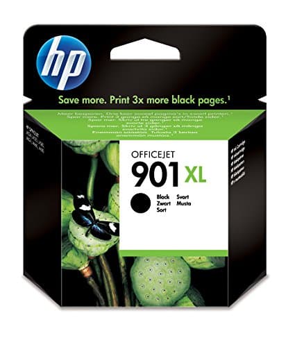 Image of HP Black Officejet Ink Cartridge 901 X L 901 Officejet Ink Cartridges, 20 to 80% HR, -40 – 60 °C, 15 to 32 °C, 20 to 80% HR, 116 x 36 x 115 mm, 70 g