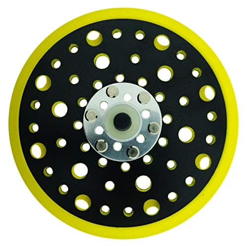 Image of 1 x SabreCut OSSCDA001 150mm 5/16 Thread 54 Hole Medium Density Random Orbital Sander Hook & Loop Backing Pad Compatible with Mirka CEROS DEROS