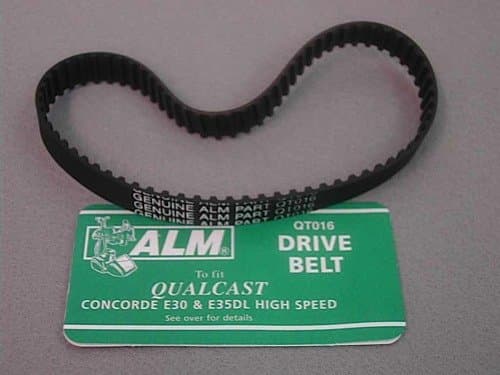 Image of Belt: Lawn Mower: Qualcast Concorde, Performance Power Concorde lawnmower drive belt See more information for full model information: Alm: This belt has 73 teeth QUALCAST Concorde E30DL, E35DL high speed.