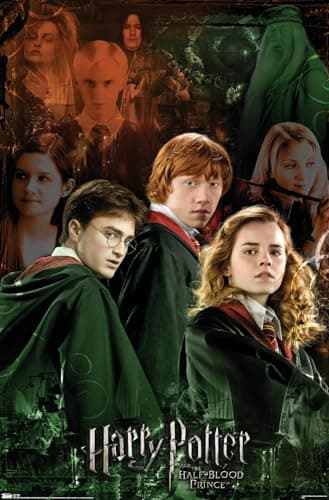 Image of Trends International Harry Potter 6 Trio Wall Poster 22.375" x 34"