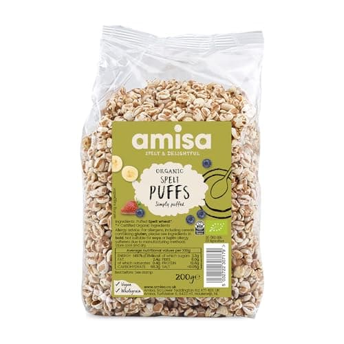 Image of Amisa Organic Spelt Puffs 200 g (Pack of 6)