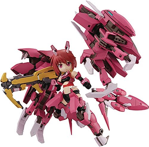 Image of Megahouse Alice Gear Aegis Desktop Army Action Figure Rin Himukai 14 cm