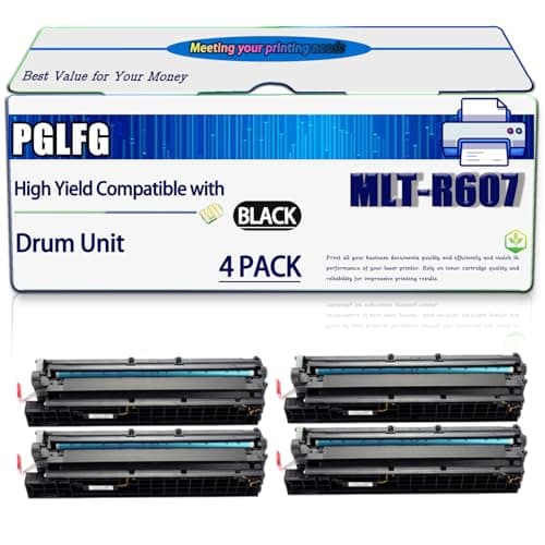 Image of Compatible for Samsung MLT-R607K Drum Unit Work for MultiXpress 8030 ND 8040 ND 8200 Series 8230 NA 8240 NA Printers, High Yield 100000 Pages, with Chip (4 Pack Black)