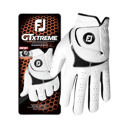Image of FootJoy GT Xtreme Men's Golf Glove, White, Right Hand for left handed golfer, L