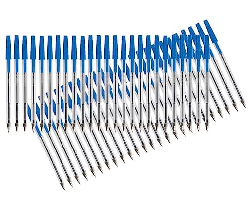 Image of Q-Connect Medium Blue Ballpoint Pen (Pack of 50) KF26039