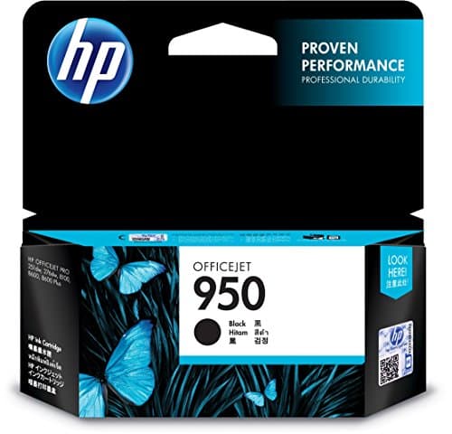 Image of HP 950 Black Original Ink Cartridge (CN049AE) - Works with HP OfficeJet Pro 251, 276, 8100, 8600, 8610, 8616, 8620, 8640, 276dw