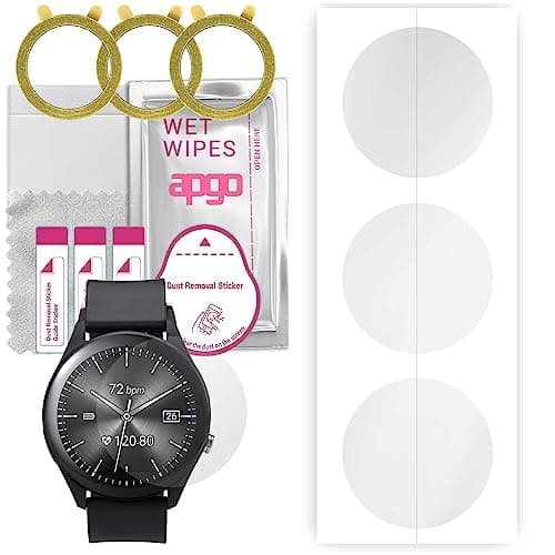 Image of apgo 3x Hydrogel Screen Protector for Asus VivoWatch SP HC-A05, Hydrogel Film, with positioning layer easy installation