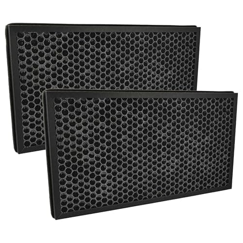 Image of vhbw 2x Air Filter compatible with Boneco P340 Air Purifier - Combi Filter HEPA (H12) + Activated Carbon