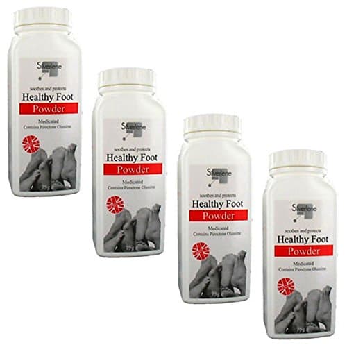 Image of Silverlene 4 x Athletes Healthy Foot Powder Medicated Treats and Prevents Anti Fungal 75g
