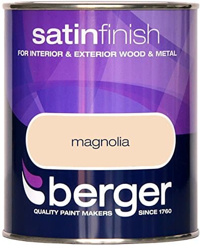 Image of Berger Satin Paint 750ml Magnolia