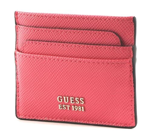 Image of GUESS Laurel Card Holder Magenta
