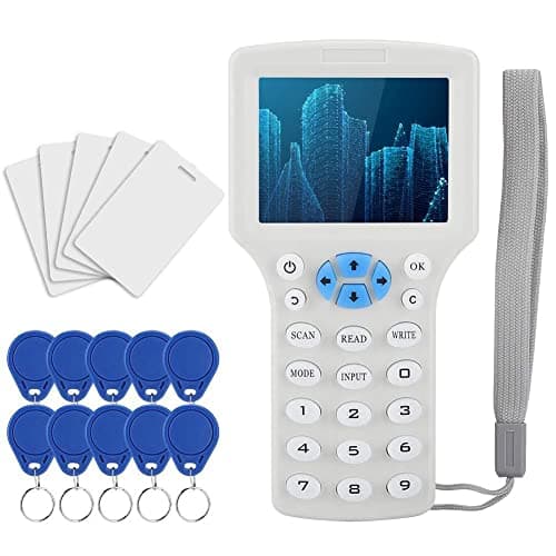 Image of Tangxi Card Reader Writer - RFID Copier Multi Frequency ID Card Access Control Kit, 125kHz, 500kHz