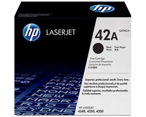 Image of HP Laserjet 4250 Dtnsl Q5942A Original Toner from HP Approx. 10,000 Pages Black