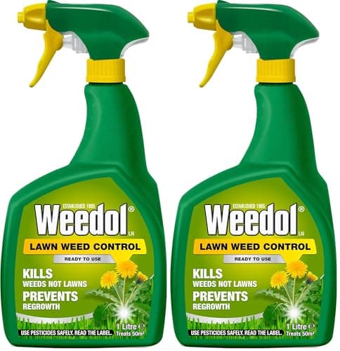 Image of Weedol Lawn Weedkiller, ready to use, 1L (Pack of 2)